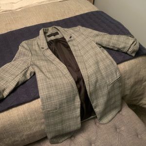Black/white blazer